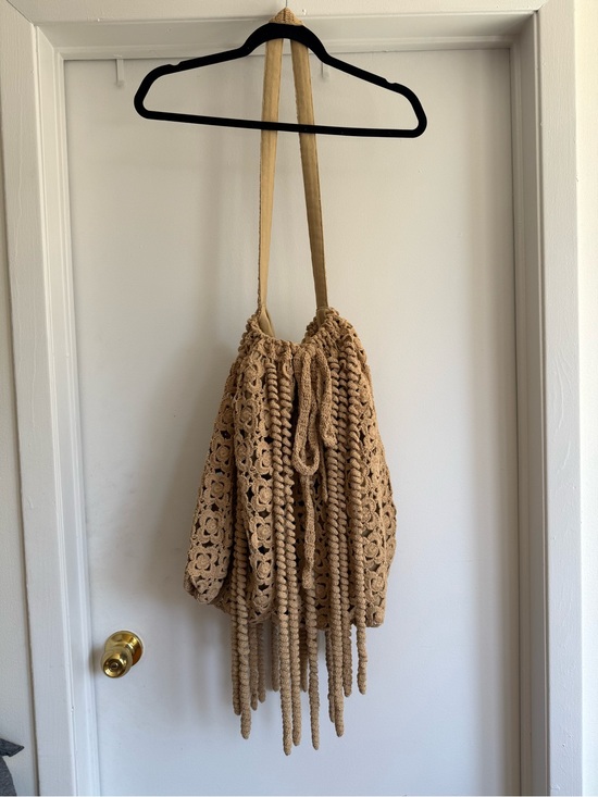 Rebecca Taylor Handbags - Rebecca Taylor Floral Crochet Jellyfish Bag NWT Goldenrod